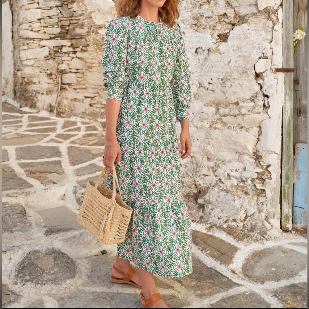 Last Chance! Pink City Prints Georgie Dress in L/XL